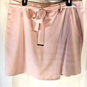2/$20 AK Anne Klein Sz L Belted Skort